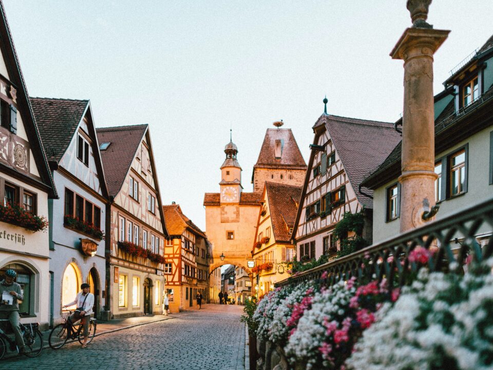 Rundflug über der Region Franken