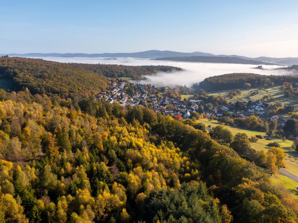 Rundflug über den Taunus