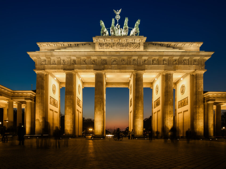 Rundflug über Brandenburger Tor