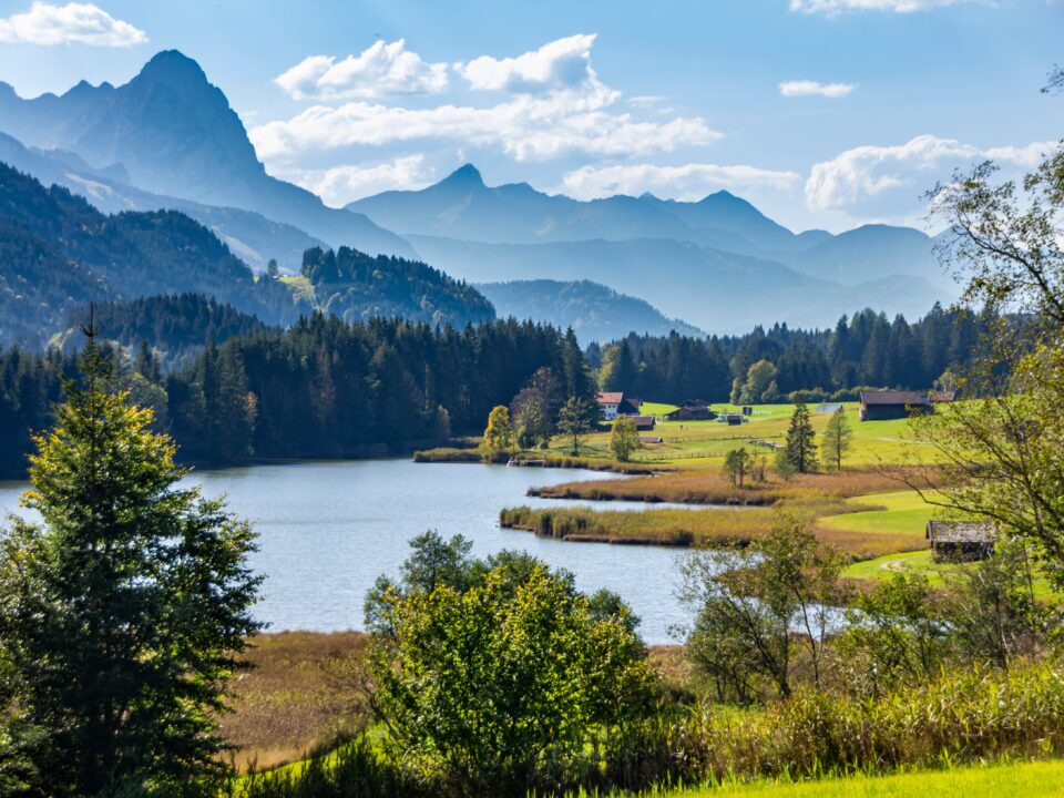 Rundflug über Bayern